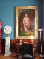 Schloß Branitz: der Vorraum zum Badezimmer