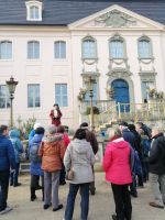 die Begrüßung durch den Fürsten