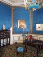 Schloß Branitz: der blaue Salon