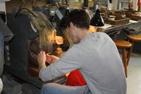 in der Edelsteinschleiferei