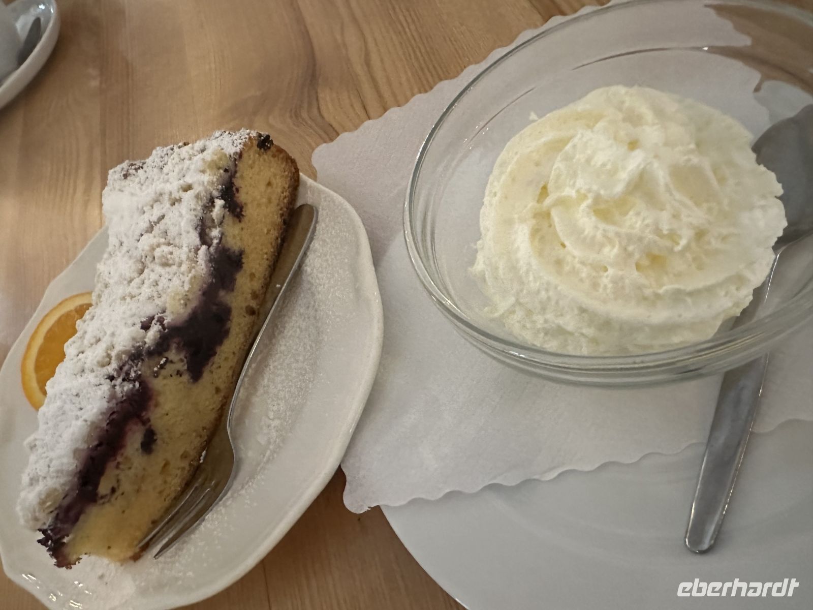 Kloster bene - Bräustübel - Blaubeerkuchen