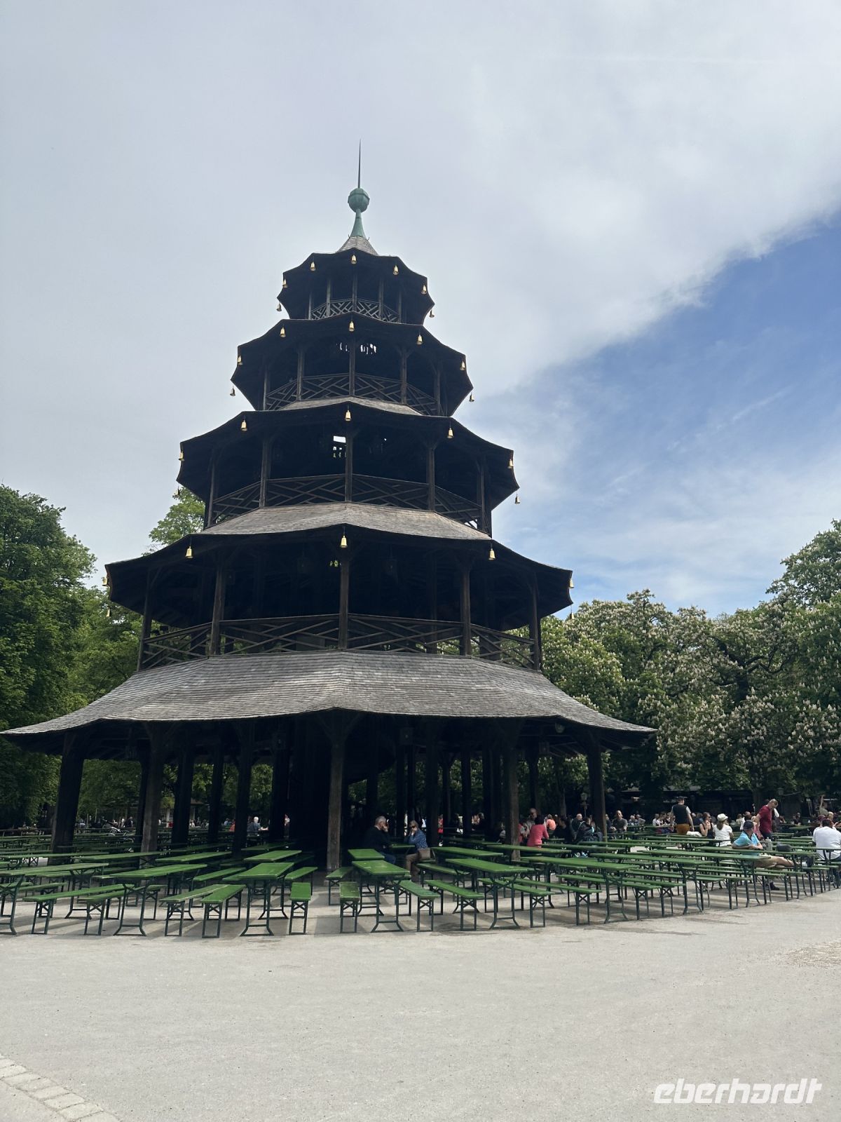 München - Englischer Garten - Chinesischer Turm 