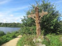 Wegweiser im Mühlenmuseum  Gifhorn