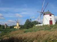  Mühlen verschiedenster Art und aus aller Welt wurden hier aufgebaut.