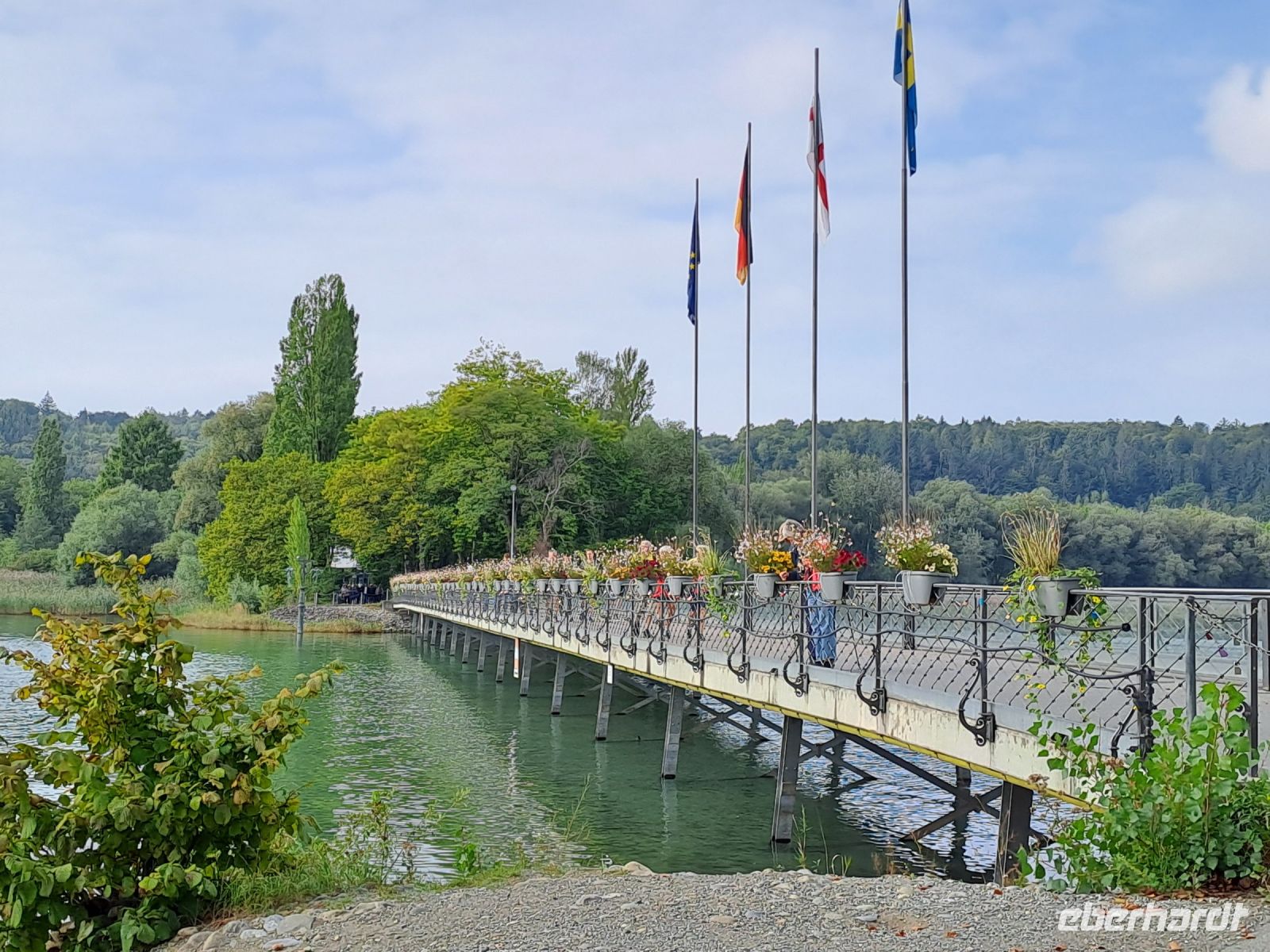 Brücke zur Insel mainau