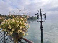 Schwedenkreuz Zugang Insel Mainau