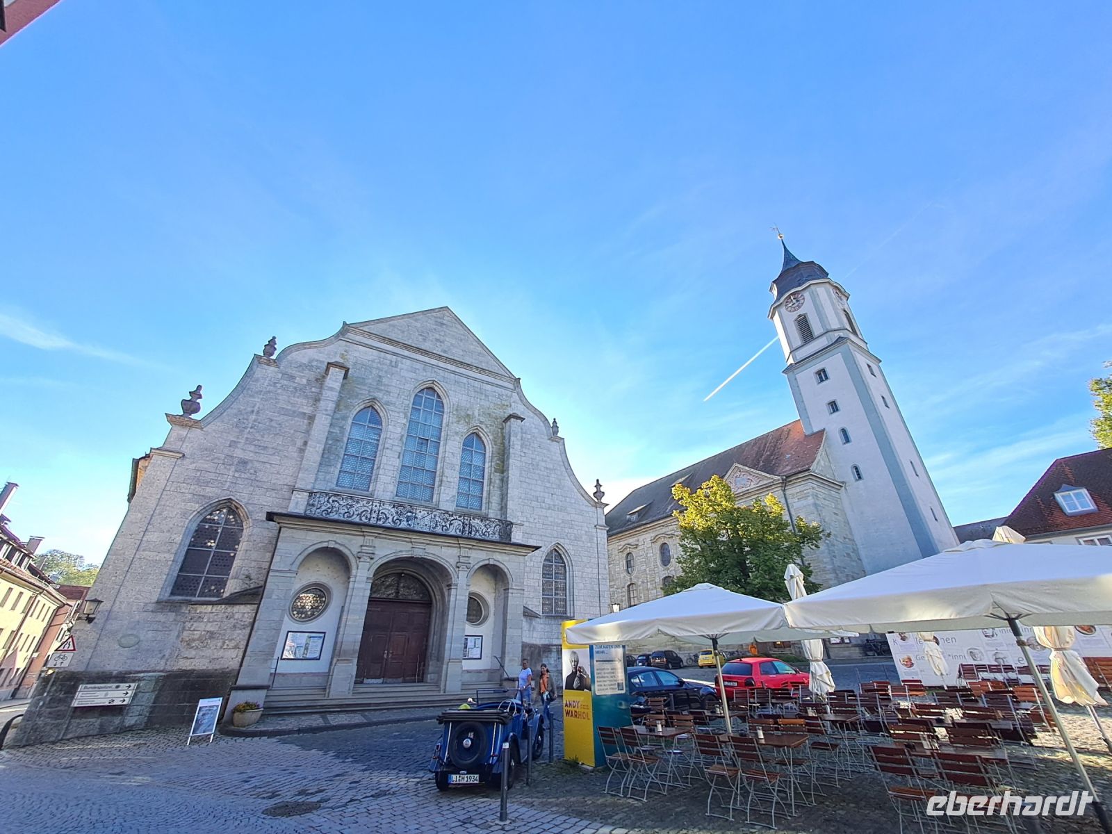 Marktplatz - Kirche St.Stephan und Münster 