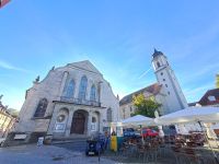 Marktplatz - Kirche St.Stephan und Münster 