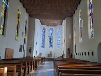 Innenraum St. Nikolauskirche Friedrichshafen