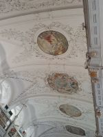 Deckenfresko Bibliothek