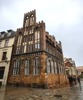 In der Altstadt von Wismar gibt es tolle Architektur zu entdecken, hier das Archidiakonat 
