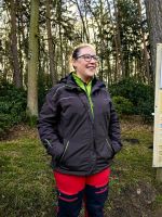 Maja erklärt uns den Park und die Tiere, Güstrow Wildpark