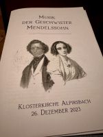 Tag 4 - Weihnachtskonzert in der Klosterkirche Alpirsbach