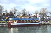 Schöne Stimmung am Alten Strom in Warnemünde