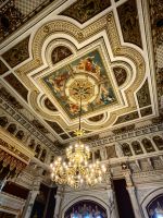 Decke des Thronsaals im Schweriner Schloß 