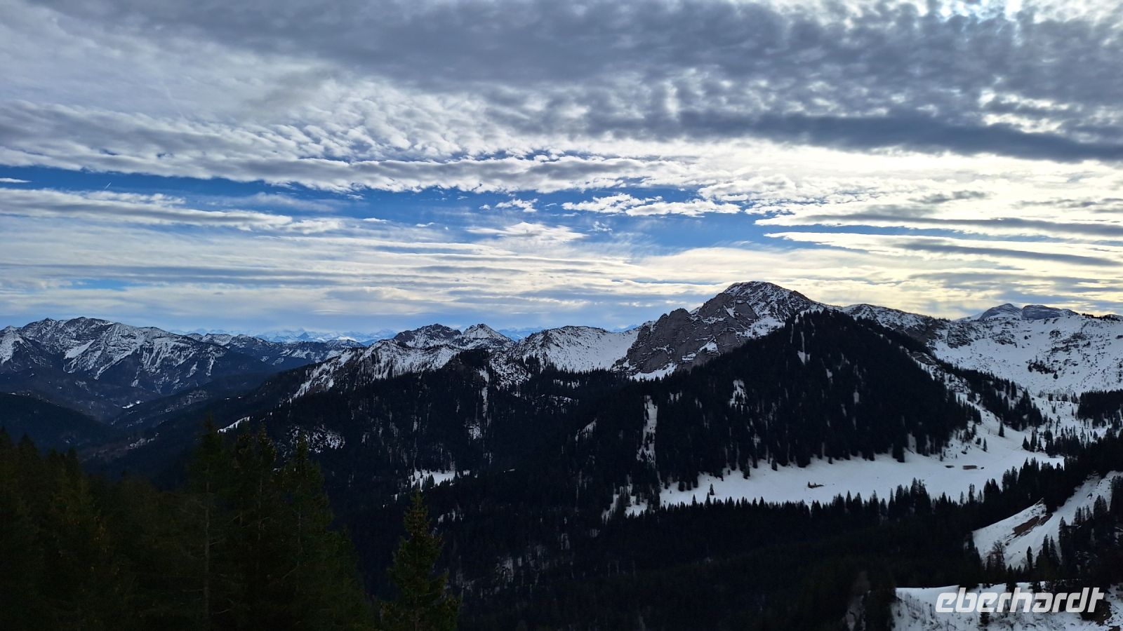 Bergpanorama vom Wallberg aus