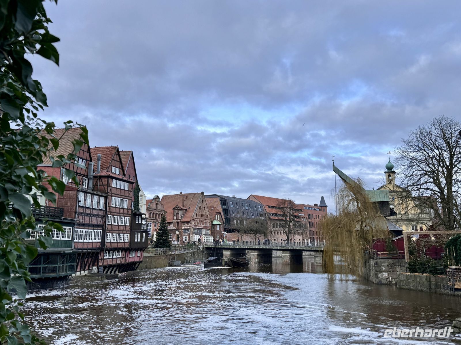 Tag 2 - Blick auf die Ilmenau in Lüneburg 