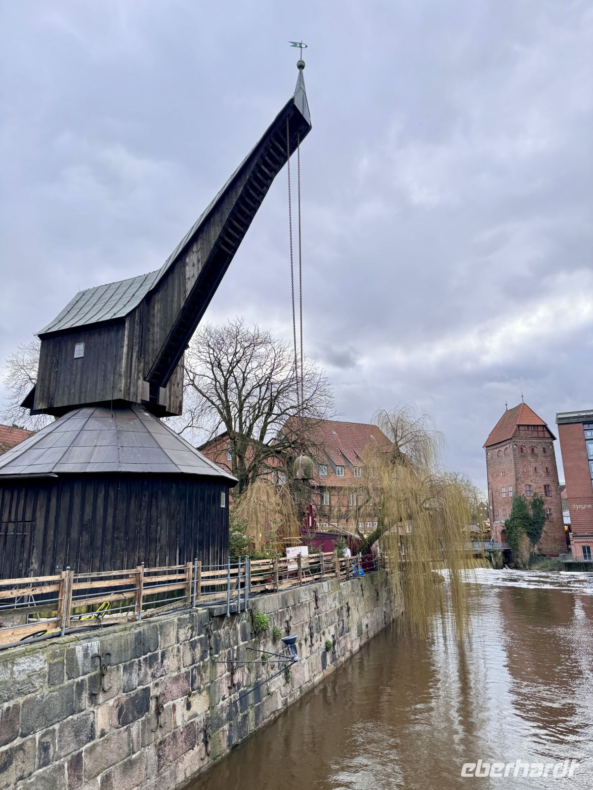 Tag 2 - Alter Kran im Lüneburger Hafen 