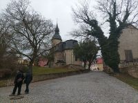 Dornburger Schlösser und Gärten, der Weg in die Stadt und zum Bus
