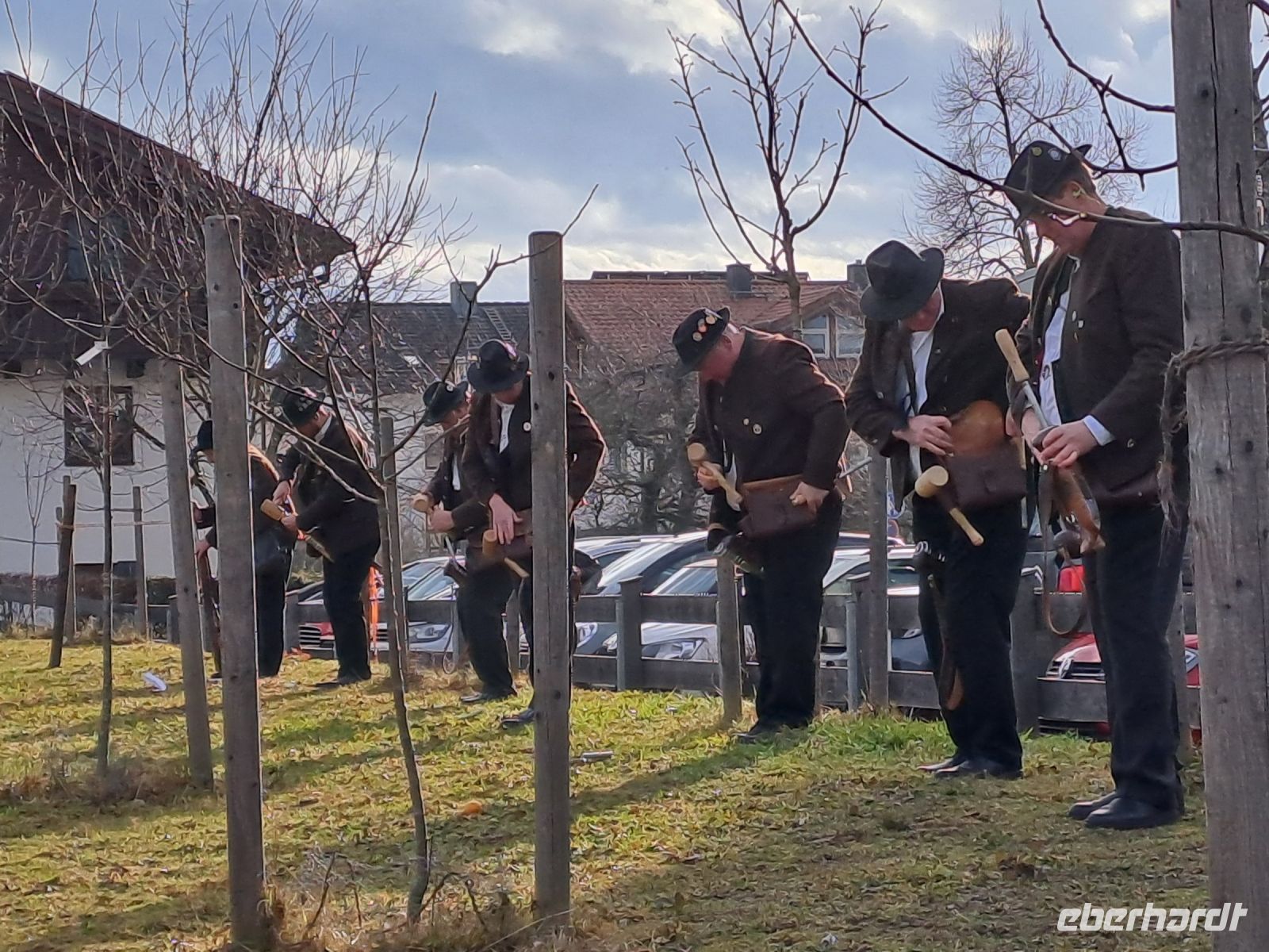 Stopfen und Schlagen - Böllerschießen 1.1.24