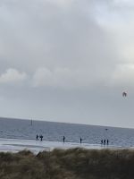 heftiger Wind - für die gesehenen Wingsurfer optimal