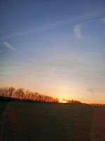 Start unserer traditionellen Adventsfahrt nach Seiffen mit Sonnenaufgang