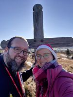 Gipfelkreuz am Schwartenberg erreicht