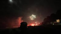 Seebad Binz Silvesterfeuerwerk am Strand