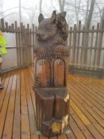 Tag 2 Holzschnitzerei auf dem Baumwipfelpfad Orscholz