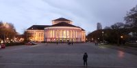 Tag 3 Abendlicher Stadtrundgang Saarbrücken Staatstheater