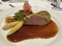 Abendessen auf der MS Thurgau Saxonia