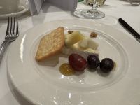 Abendessen aus der MS Thurgau Saxonia - Nachtisch