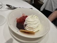 Abendessen aus der MS Thurgau Saxonia - Nachtisch