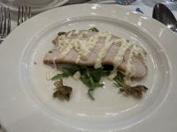 Abendessen aus der MS Thurgau Saxonia - Hauptgang