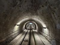 Heidelberger Schloss - die Bergbahn