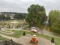 Ludwigsburg Residenzschloss  - Blick auf Kürbisausstellung