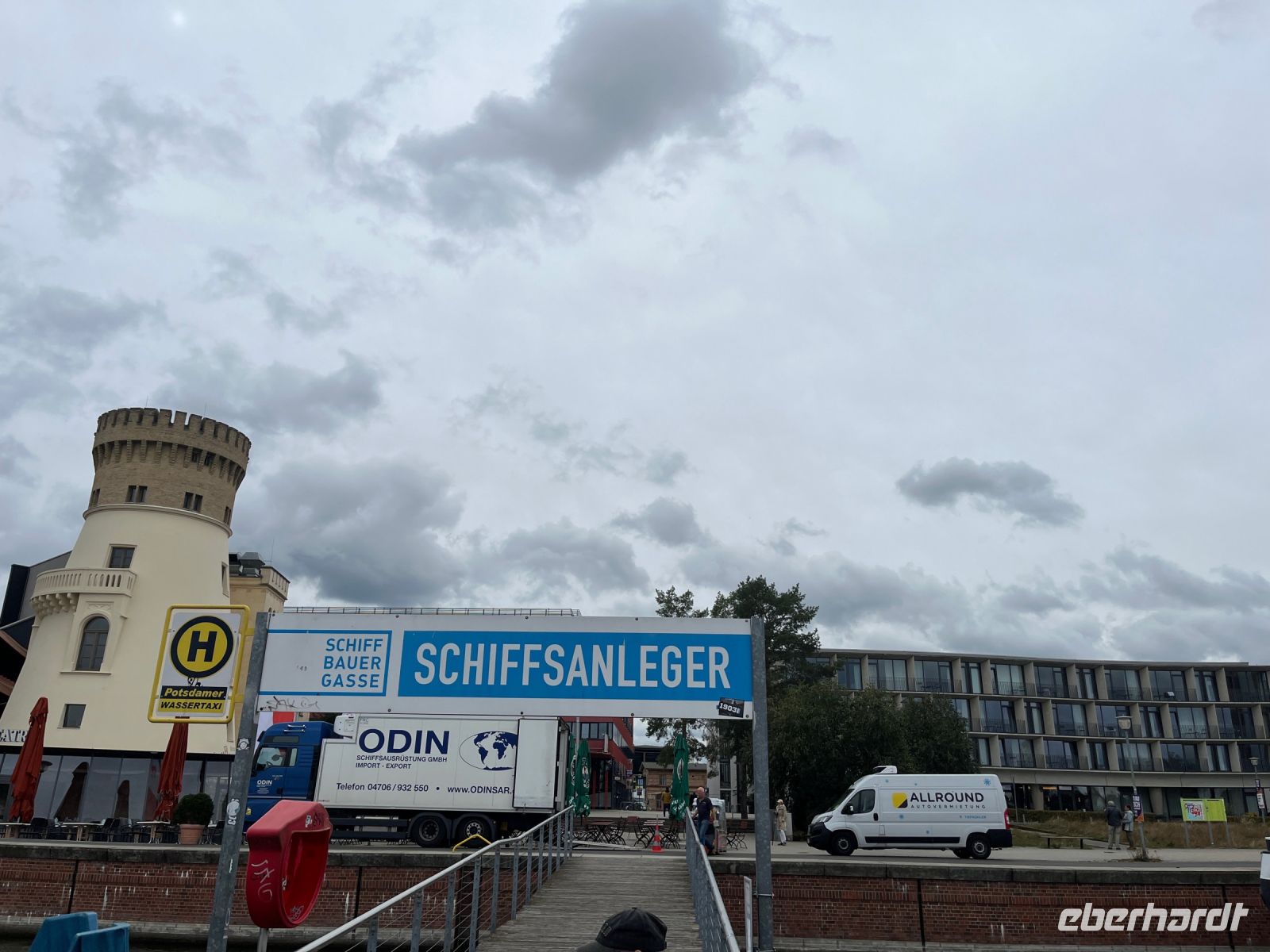 Schiffsanleger, Potsdam, Deutschland