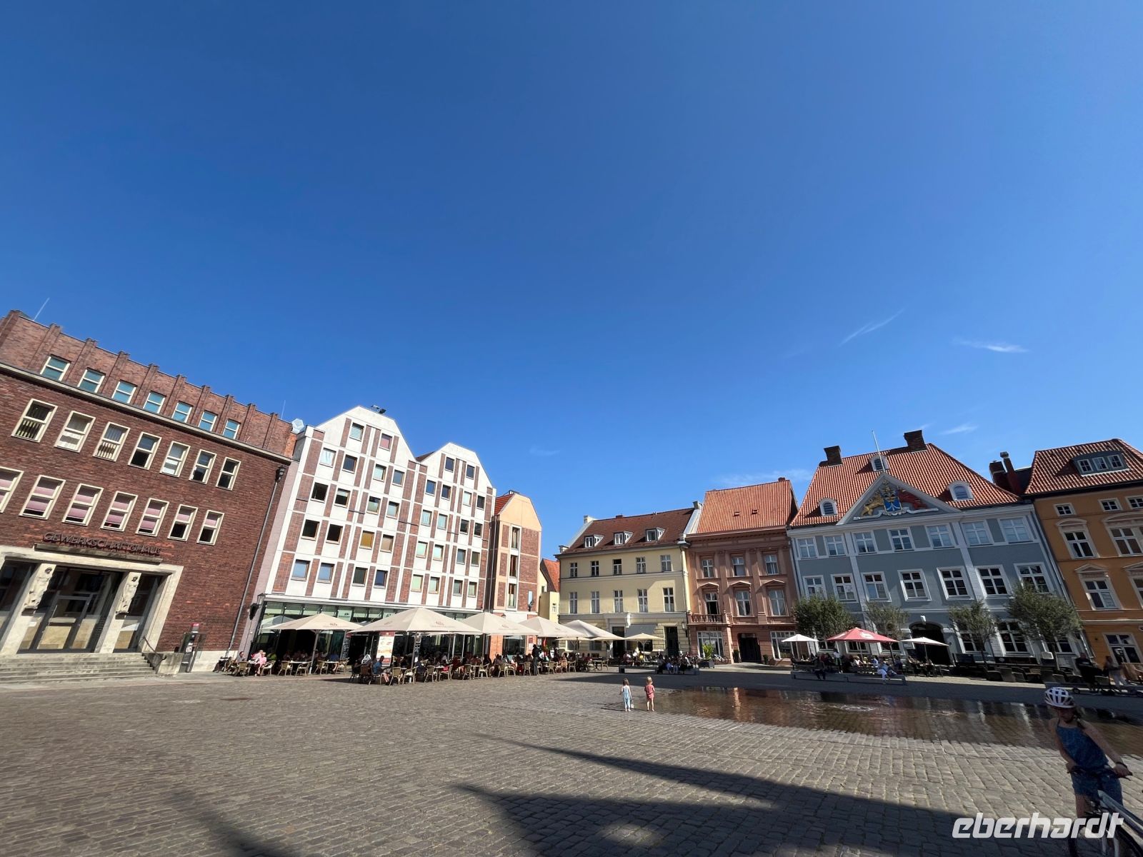 Markt, Stralsund, Deutschland