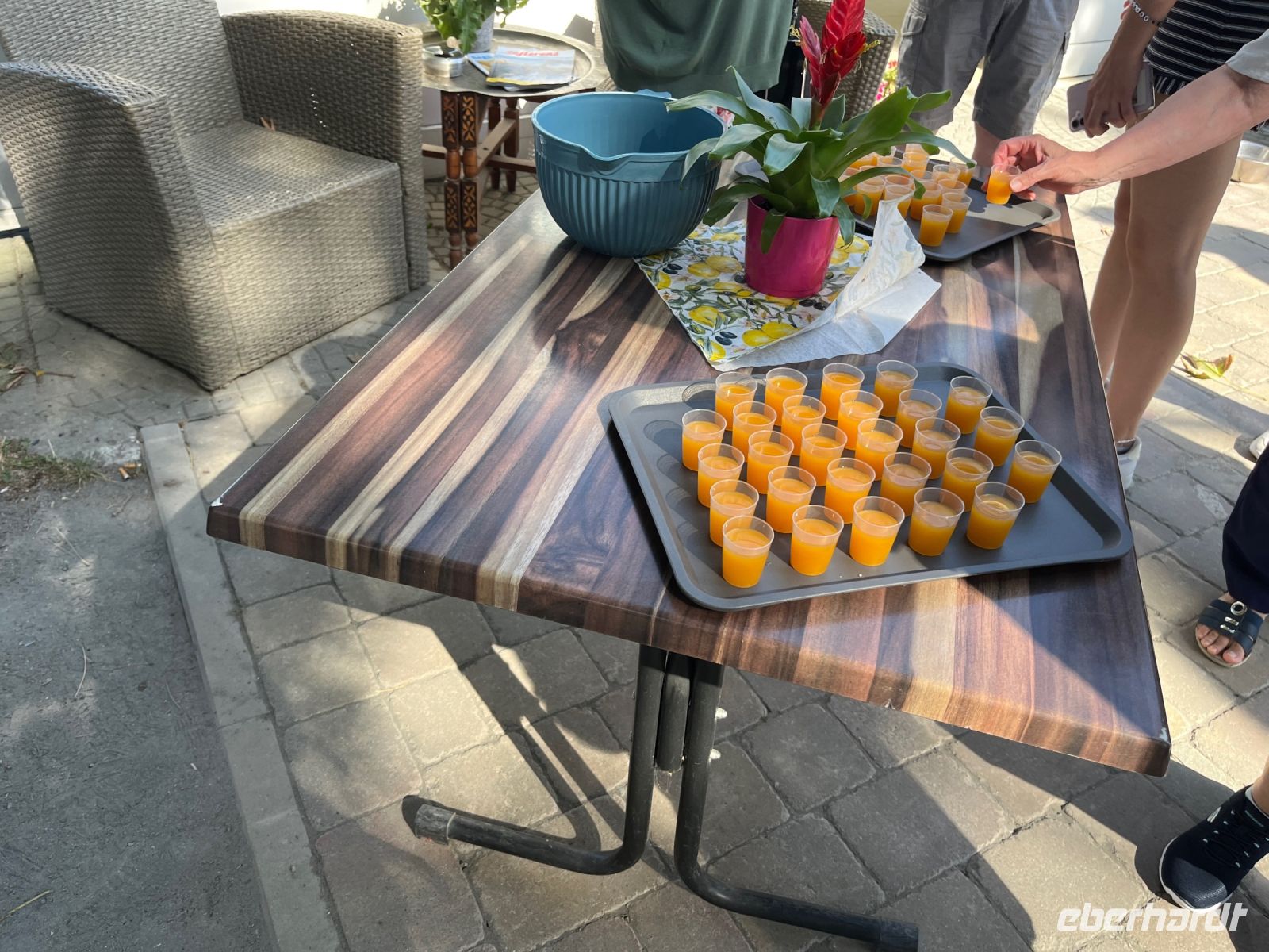 Likörverkostung, Hiddensee, Deutschland