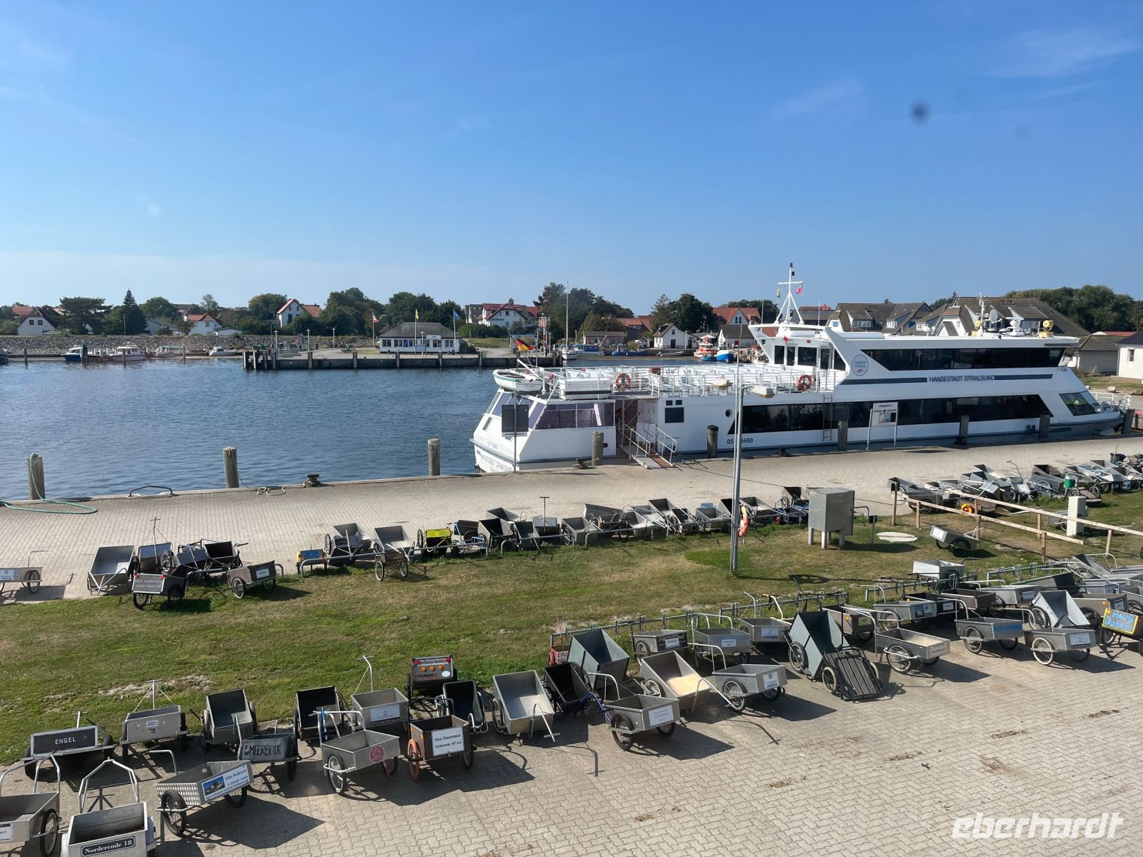 Hafen, Vitte, Hiddensee, Deutschland