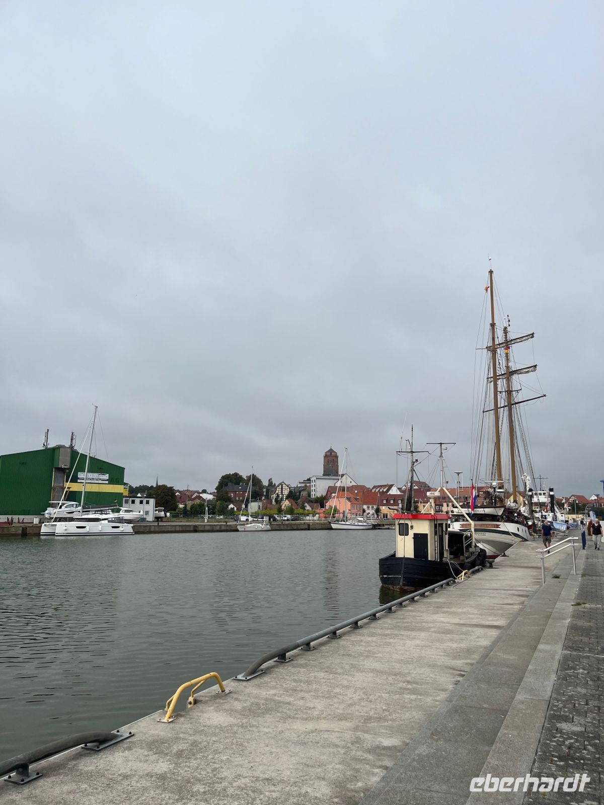 Hafen, Wolgast, Deutschland