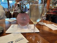 Abschiedssekt auf der MS Thurgau Saxonia