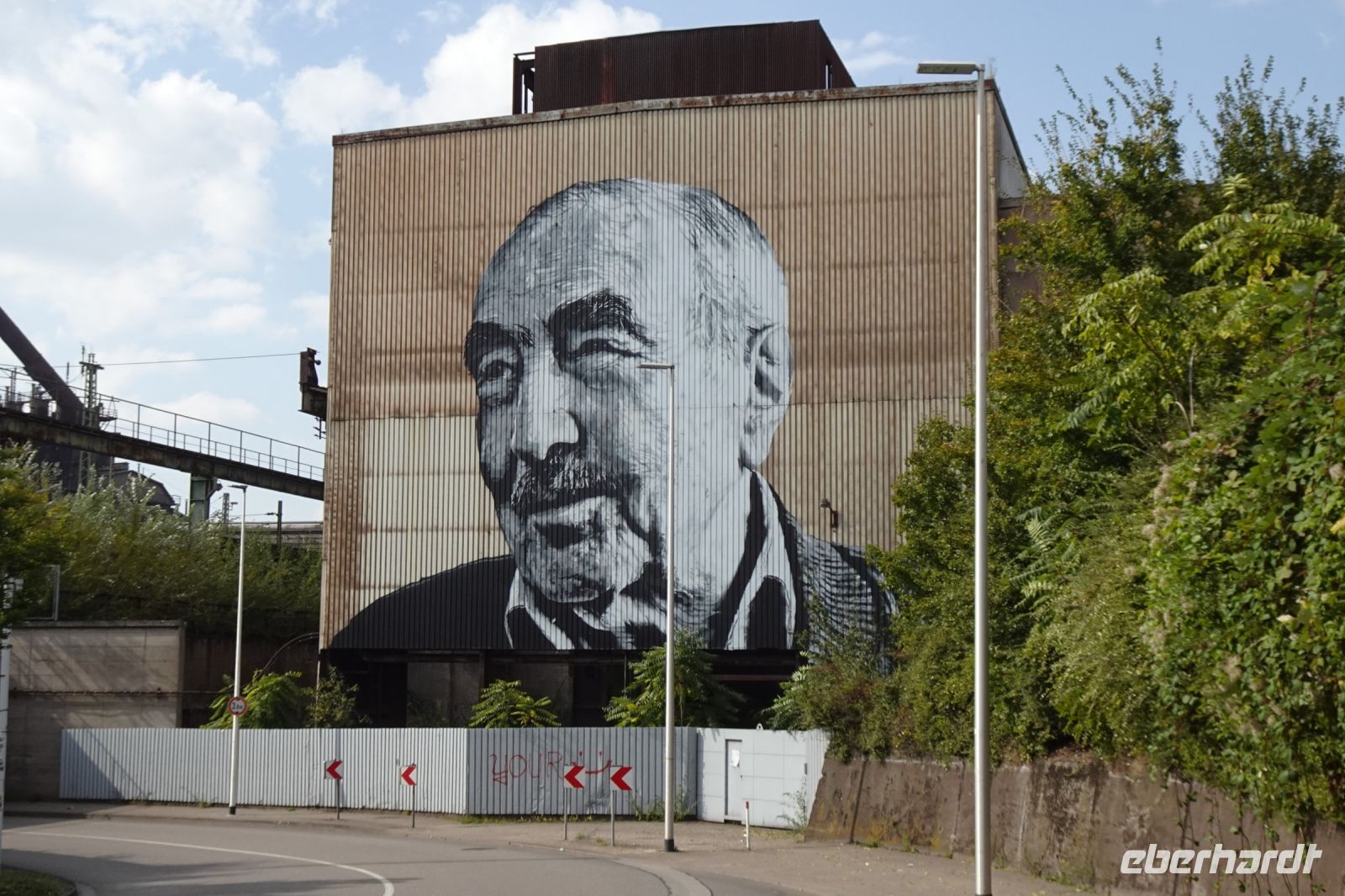 Tag 4 18.09.2024 Weltkulturerbe Völklinger Hütte, Streetart