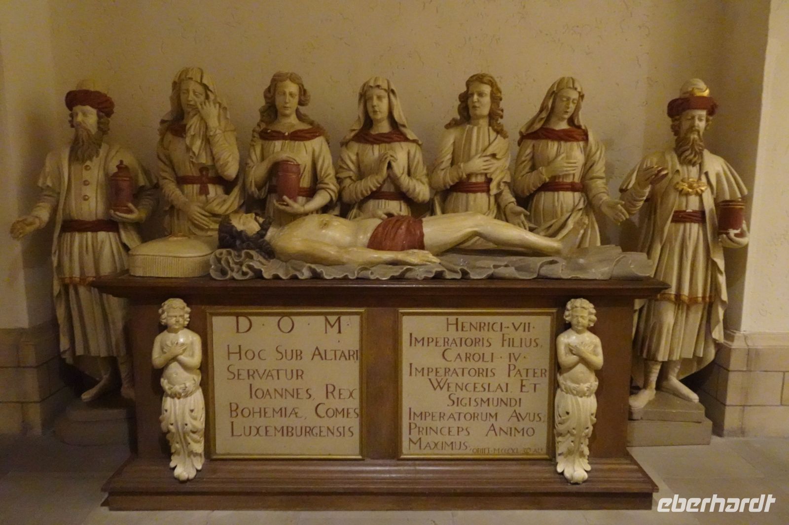 Tag 6 20.09.2024 Luxemburg, Grabmal Johann der Blinde von Böhmen