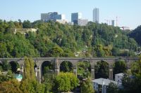 Tag 6 20.09.2024 Luxemburg, Blick auf den Kirchberg