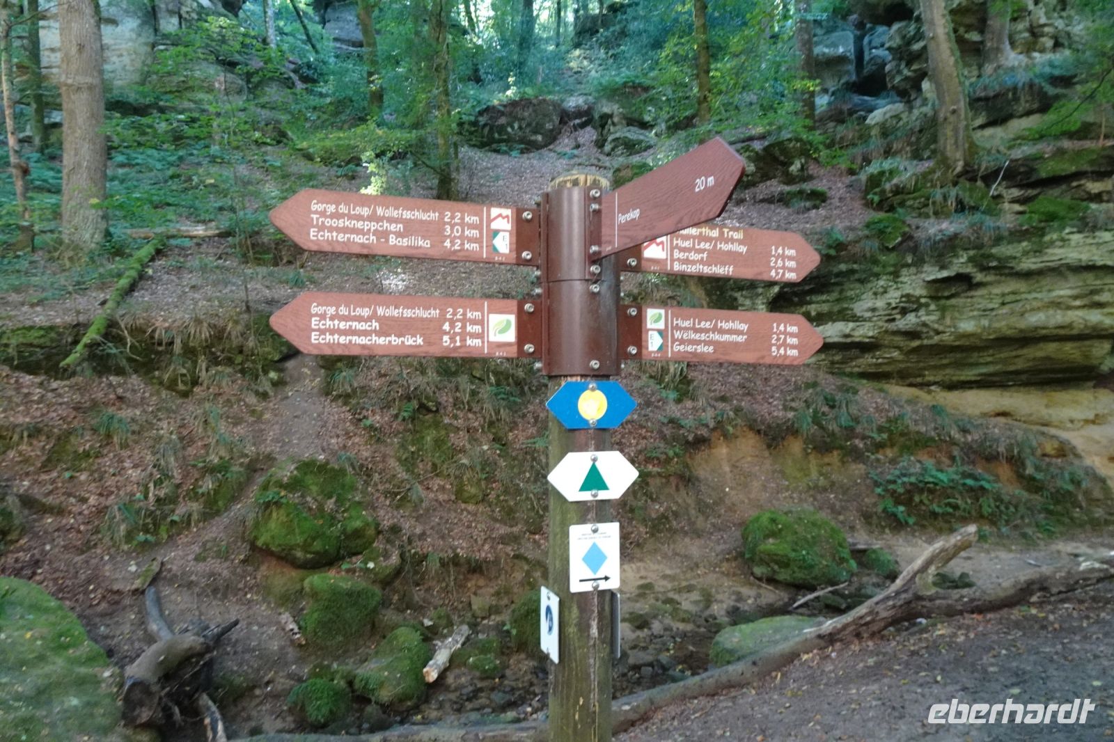 Tag 6 20.09.2024 Wanderung Müllerthal (Lux) 