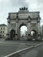 München erreicht - Siegestor