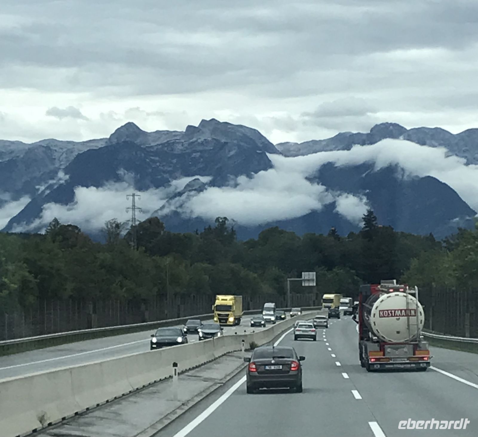 endlich Blick in die Berge!!!