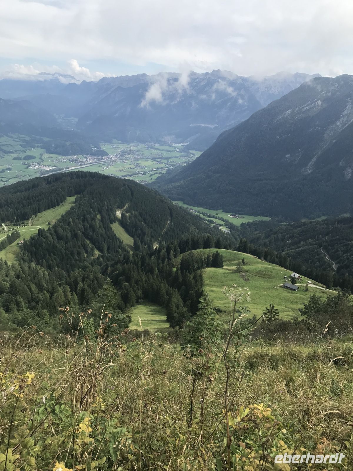 Rundreise Berchtesgadener Land - Blick vom Aussichtspunkt Rossfeld - Höhenstaße