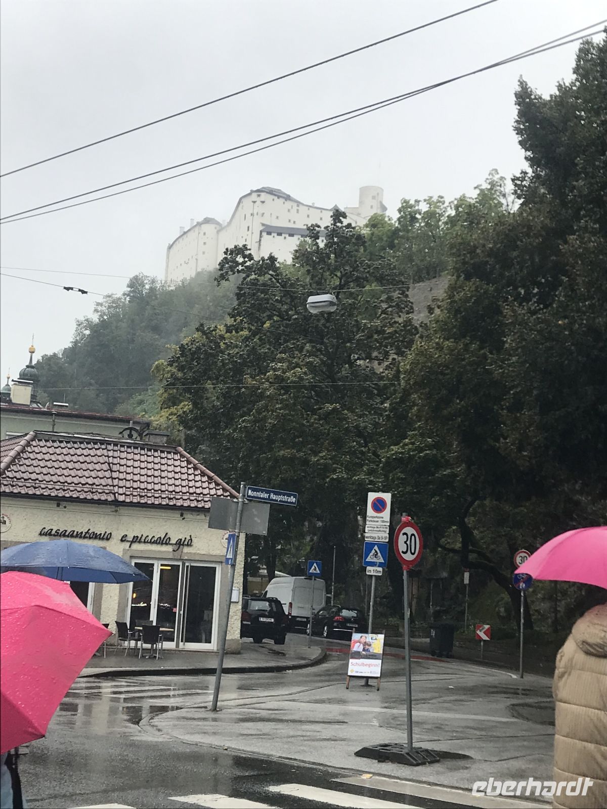 Rundreise Berchtesgadener Land - Salzburg - Blick zur Festung Hohensalzburg